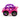 Rattle & Roll Car, Pink