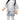 Kaori Doll, 40 cm (Falda Gris Chaqueton Flores)